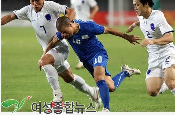 올림픽>친황다오 올림픽스포츠센터 스타디움 축구