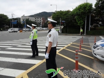 인천 연수경찰서, 교통신호등 정전대비 FTX 실시 