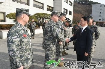 양복완 경기도 행정2부지사, 해병대사령부 연말 위문 방문