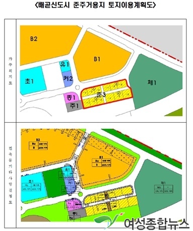 시흥, 배곧신도시 준주거용지 매각