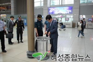 김치원 인천지방경찰청장 인천공항 테러 대비 실태 점검