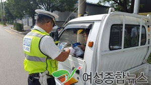 인천 서부서, 출근시간대 ‘함께해요! 착한운전’ 홍보 실시