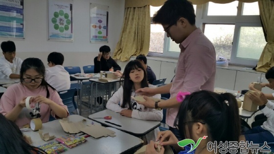 인천학생교육원, 백령중학교 ‘찾아가는 미래체험교육’실시