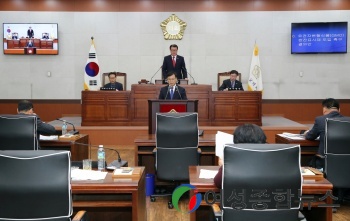 장흥군 의회, 제243회 제2차 정례회 개회... 내년 예산안 심의