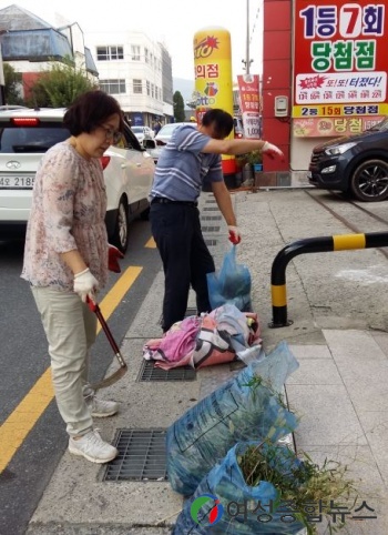 나주 금남동, ‘2019 나주영산강 전국가요제’앞두고 환경정비