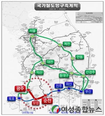 경전선(광주~순천) 전철화 예비타당성조사 통과