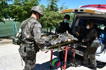 공군작전사령부, 대량전상자 구호 및 항공의무후송 훈련 시행