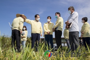 정헌율 익산시장, 최근 내린 집중호우로 피해 현장 신속 복구 주력