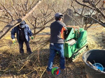 보성군, 농업부산물 소각 말고 무료로 파쇄  