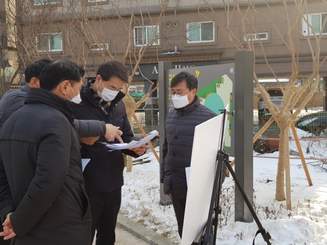 용인시 이정석 처인구청장, 주요 현안 사항 관련 현장 점검 