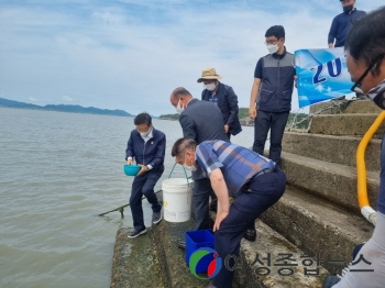 해남군“풍요로운 바다 만들기”수산자원 조성 박차