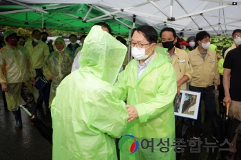 광양시, 집중호우 피해상황 파악과 생존자 구조에 총력