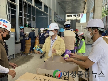 하남시, 폭염 대비 대형 건축공사 현장 점검 실시