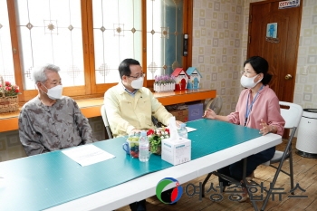 정헌율 익산시장, 추석맞이 사회복지시설 방문 ‘위문·격려’