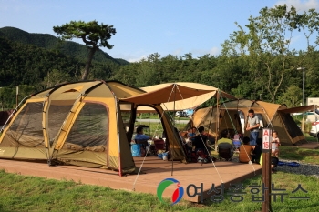 장흥군, 힐링명소 ‘정남진 심천공원 오토캠핑장’ 재개장