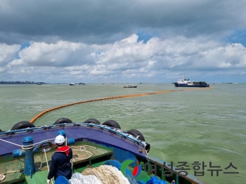 평택해경, 민·관 해상방제 합동훈련 실시