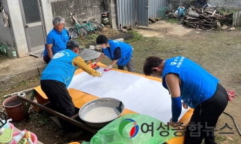 함평군 월야면 복지기동대, 취약계층 주거환경 개선 ‘구슬땀’