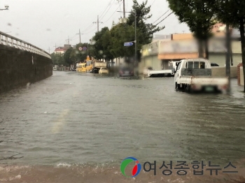 포항시,제11호 태풍 ‘힌남노’ 내습으로  곳곳 피해 발생