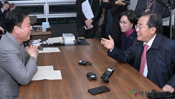 송갑석 국회의원 '홍준표 대구시장, 광주 군공항 이전‧TK신공항 특별법' 통과 협력 약속