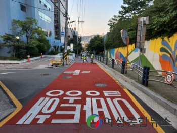 강남구, 언북초 스쿨존에 내년 2월 보도 설치한다