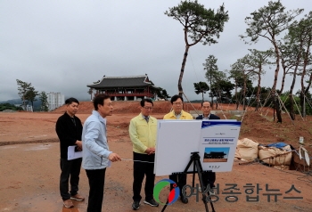 보성군, 문금주 전남도 행정부지사 관광문화시설 현장 점검