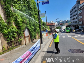 성동구, 생활권 수목 병해충 방제지원 사업 시행