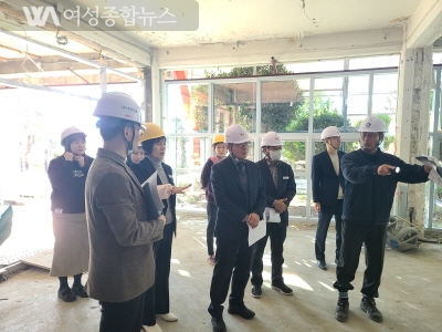 울산광역시 강남교육지원청, 그린스마트 미래학교 현장 안전 점검