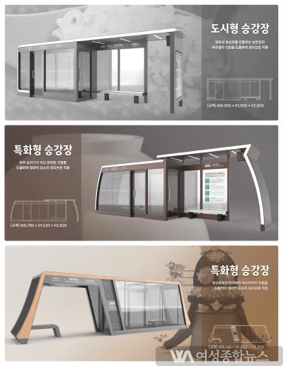 여주시 공공시설물 표준디자인 개발, 전면 도입