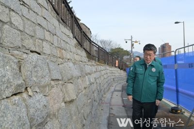 서울 중구, 해빙기 안전 취약 지대 점검 나서   