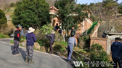 광양시 봉강면 ‘청정 개룡마을 가꾸기’ 