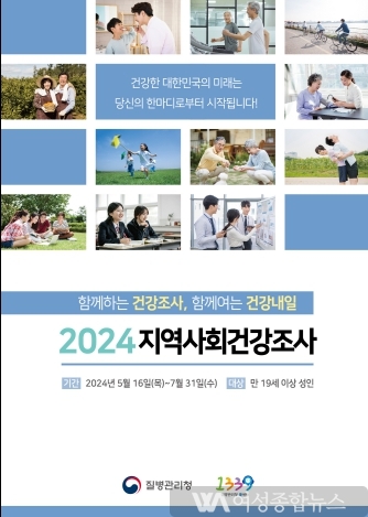 평택시, 지역주민 대상 ‘2024년 지역사회건강조사’ 실시