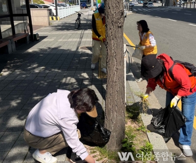 사상구, 주례1동‘동네 한바퀴’환경정비 실시